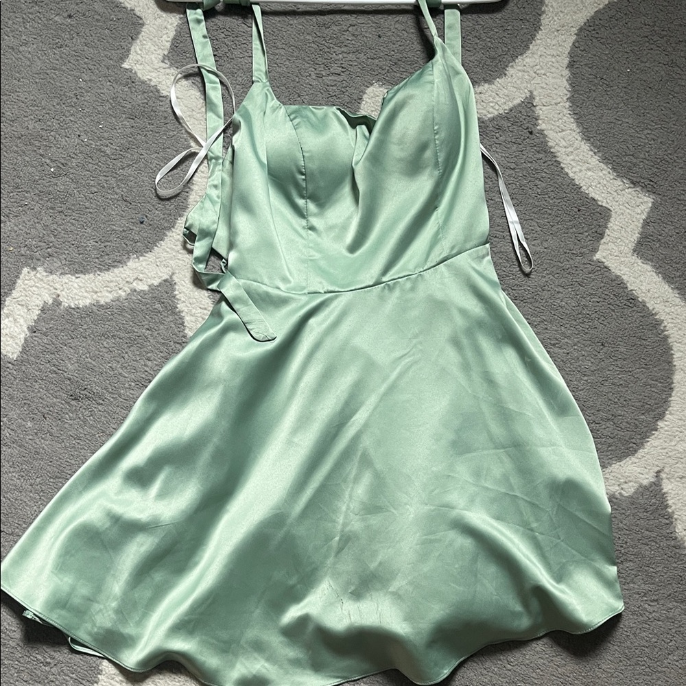 Windsor Mint Green Mini Dress